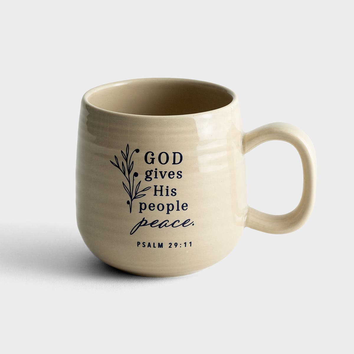 Dayspring - Man of Faith - Inspirational Ceramic Mug, 16oz, Gray