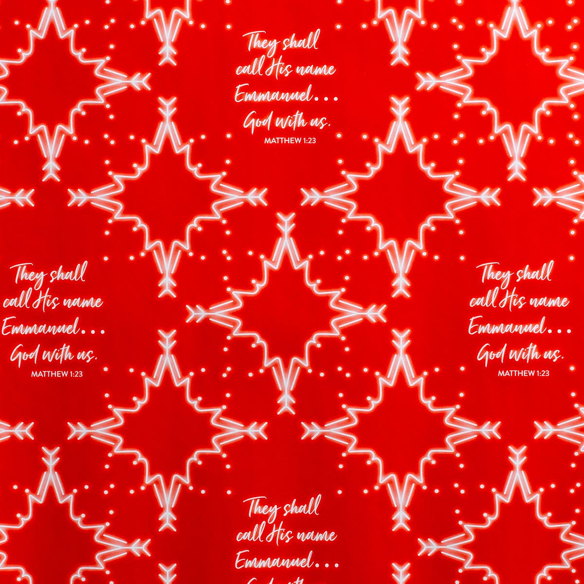 Christ-centered Christian Christmas Wrapping Paper - Lord of Lords