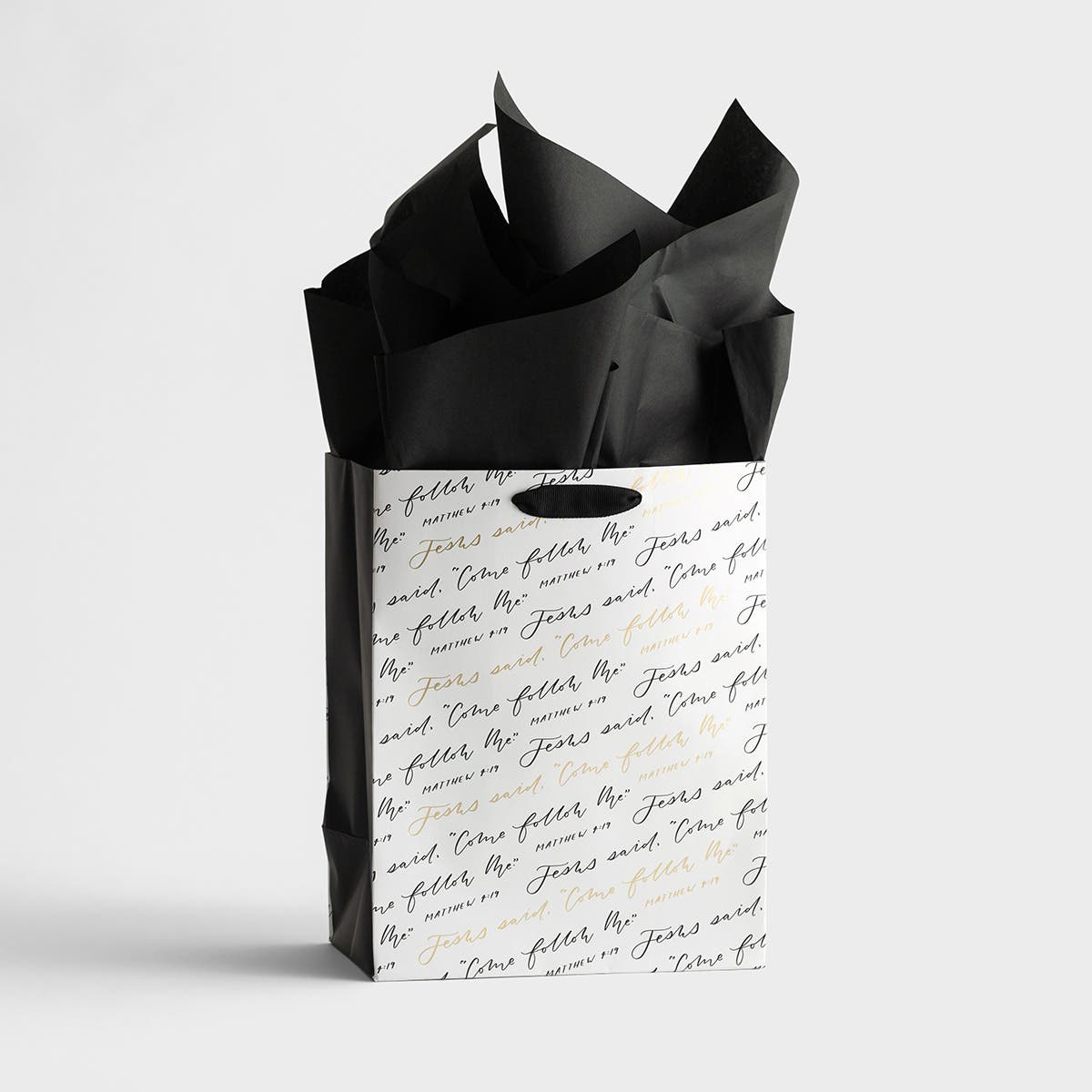 All Occasion - Come Follow Me - Medium Gift Bag with Tissue