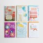 Greeting Card Organizer Box with Dividers and 24 Assorted Cards