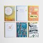 Greeting Card Organizer Box with Dividers and 24 Assorted Cards
