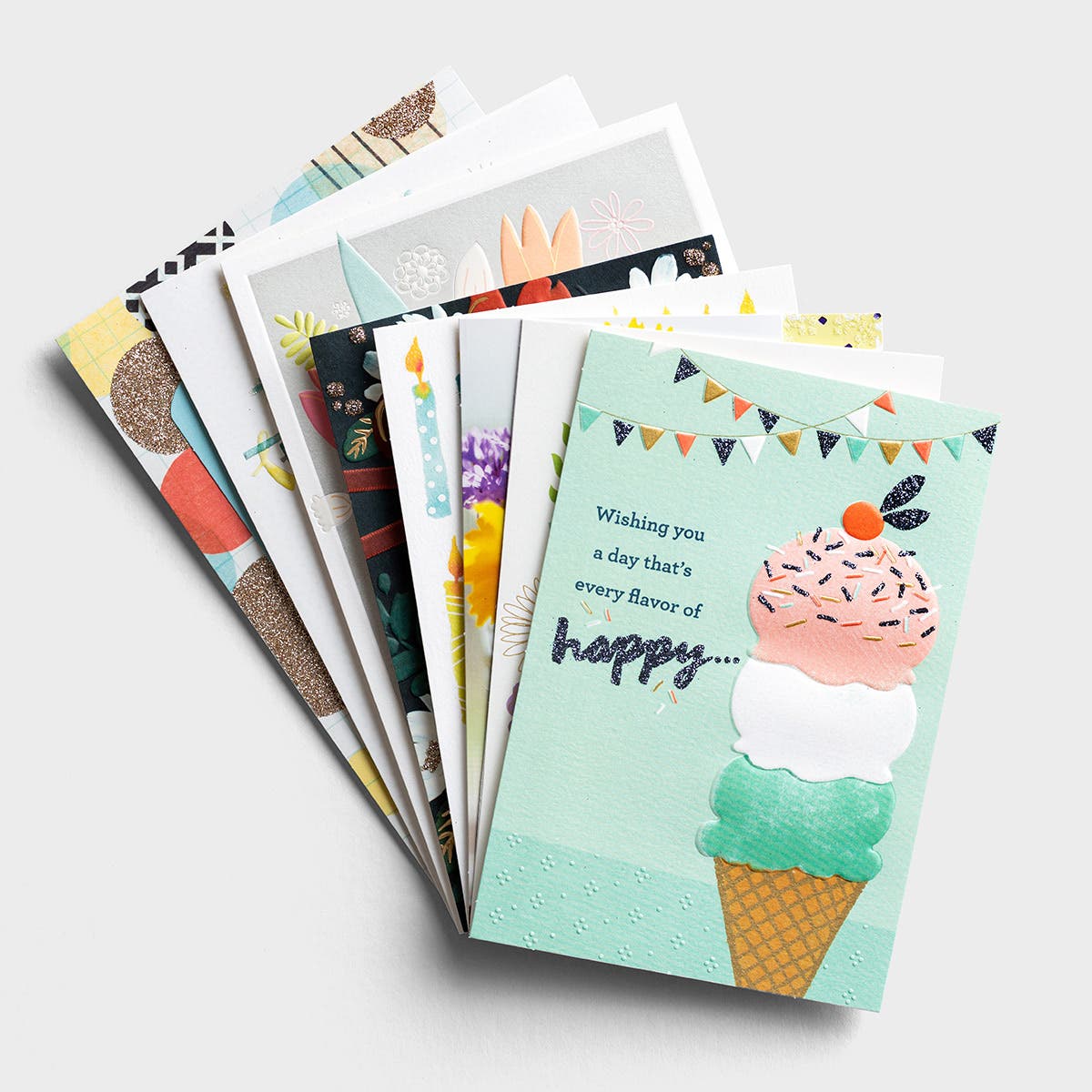 Birthday - For Anyone - 8 Card Assortment