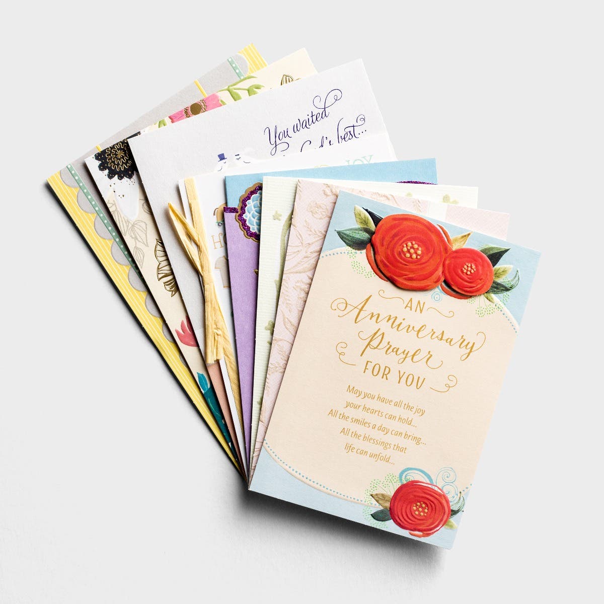 Wedding, Anniversary, Baby - 8 Card Assortment Pack