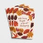 Difficult Thanksgiving - Caring Thoughts - 3 Greeting Cards