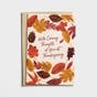 Difficult Thanksgiving - Caring Thoughts - 3 Greeting Cards