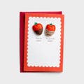 Valentine's Day - We're The Sweetest - 1 Premium Greeting Card