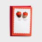 Valentine's Day - We're The Sweetest - 1 Premium Greeting Card
