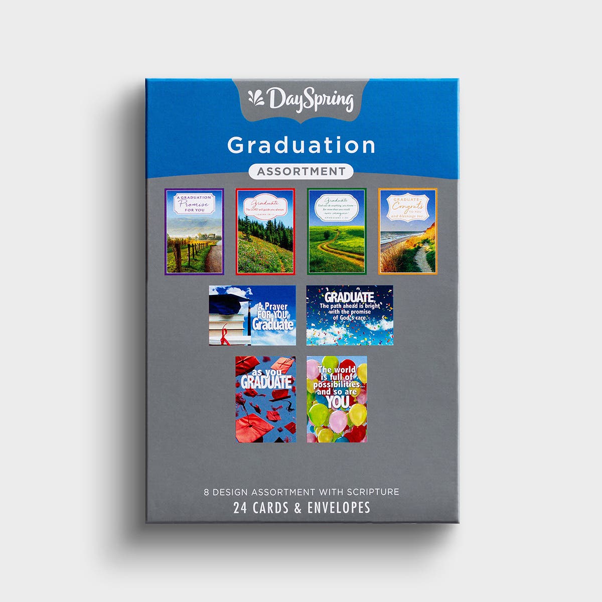 Graduation Assortment - 24 Boxed Cards and Envelopes
