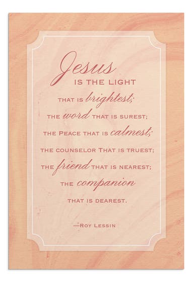 Praying for You - Jesus Is The Light - 12 Boxed Cards, KJV