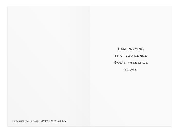 Praying for You - Jesus Is The Light - 12 Boxed Cards, KJV