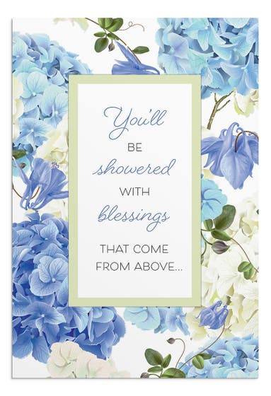 Wedding - Showered With Blessings - 12 Boxed Cards