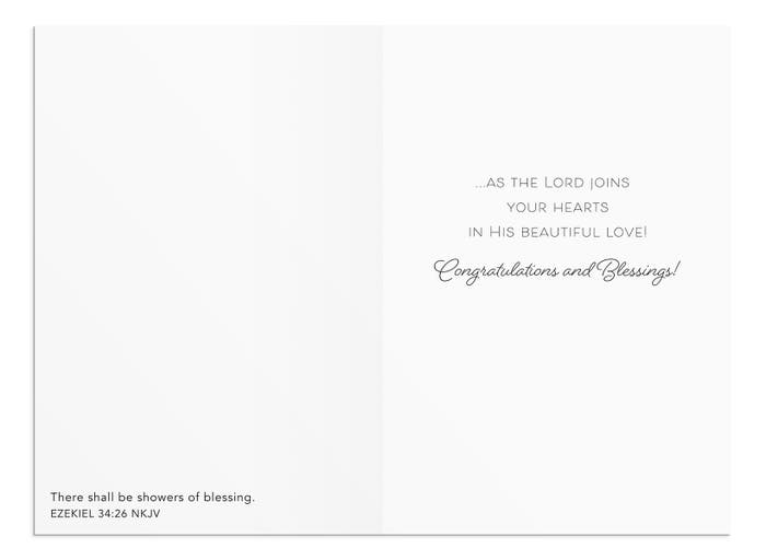 Wedding - Showered With Blessings - 12 Boxed Cards