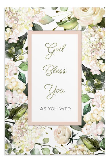 Wedding - Showered With Blessings - 12 Boxed Cards