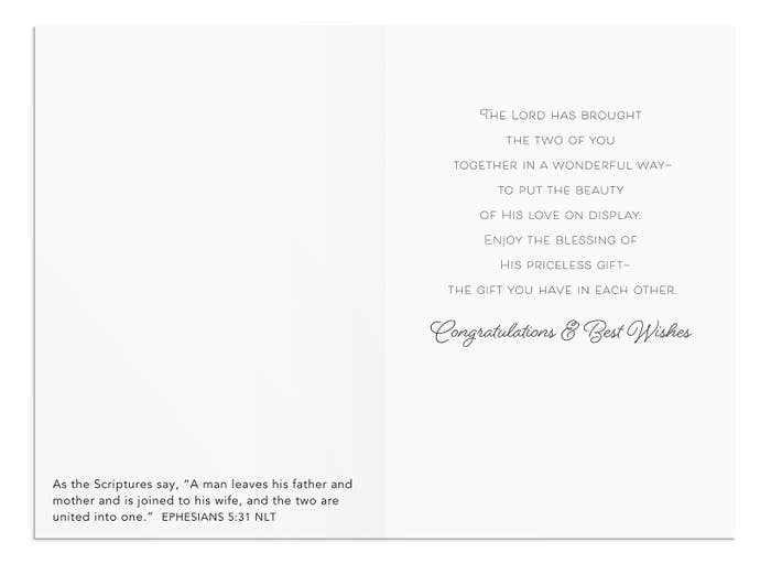 Wedding - Showered With Blessings - 12 Boxed Cards