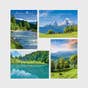 Tony Evans - Encouragement - Mountain Views - 12 Boxed Cards and Envelopes