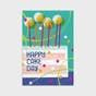 Birthday - Oh Happy Day - 12 Boxed Cards and Envelopes