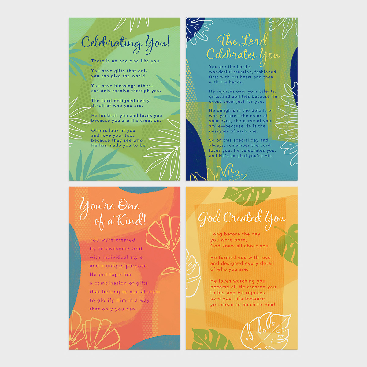 Birthday - Tropical Truths - 12 Boxed Cards, KJV