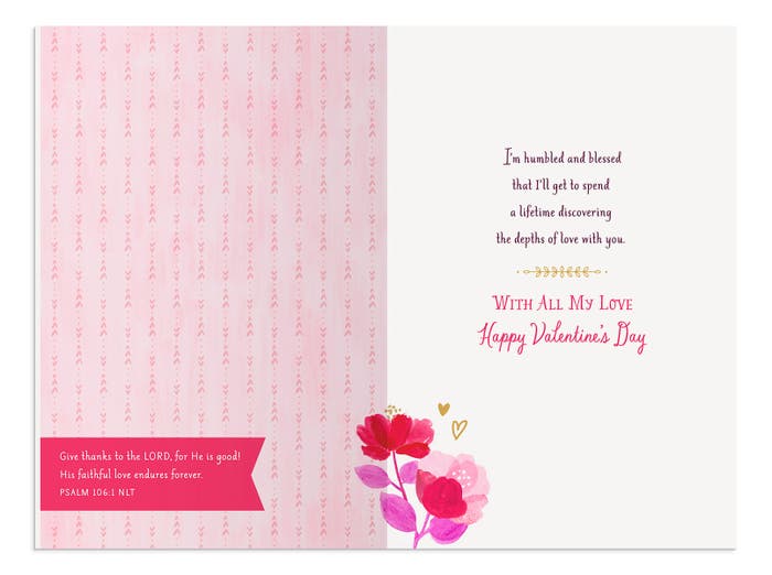 Valentine's Day - Wife - The Gift I Cherish - 1 Greeting Card