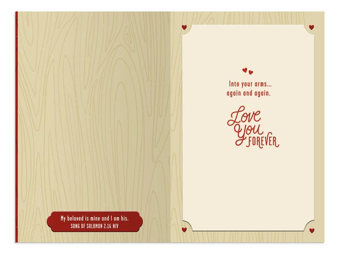 Valentine's Day - Husband - God's Gift of You - 1 Greeting Card