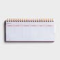 Candace Cameron Bure - Faith. Family. Fitness -  Undated Desktop Weekly Planner Pad Scheduler