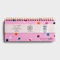 Candace Cameron Bure - Faith. Family. Fitness -  Undated Desktop Weekly Planner Pad Scheduler