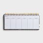 Grow and Blossom - Undated Desktop Weekly Planner Pad Scheduler