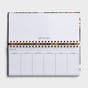 Grow and Blossom - Undated Desktop Weekly Planner Pad Scheduler