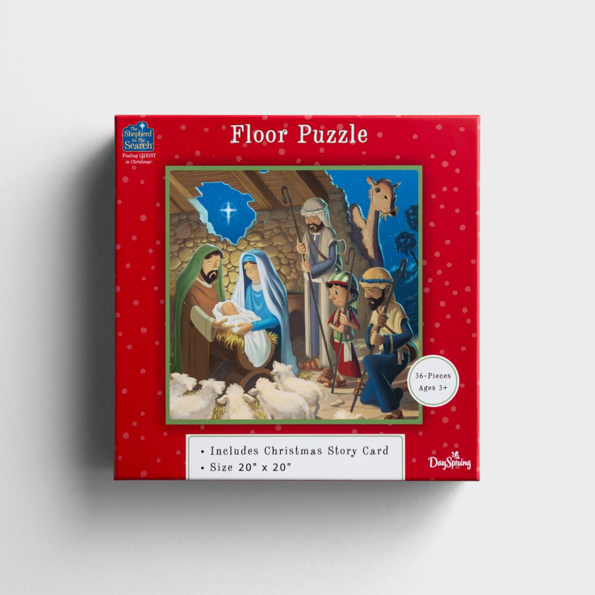 The Shepherd on the Search - Finding Christ in Christmas - 36 Piece Floor Puzzle