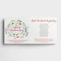 Heaven and Nature Sing - Christmas Carol Ornament Book