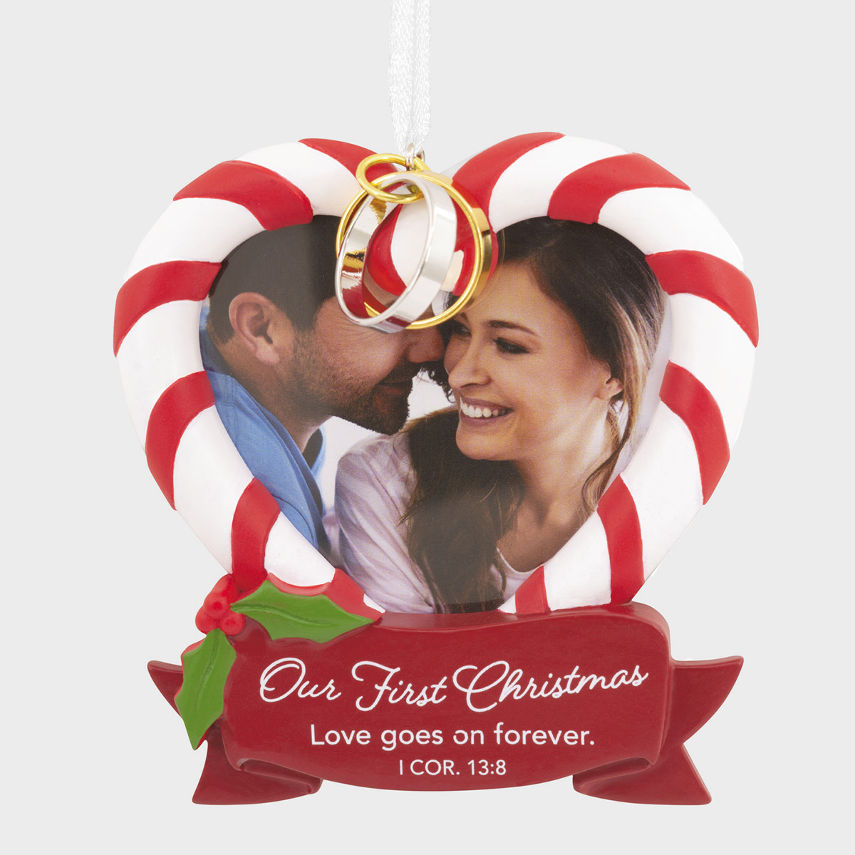 Our First Christmas - Photo Frame Christmas Ornament