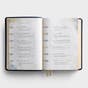 NLT - DaySpring Hope & Encouragement Bible - Navy LeatherLike