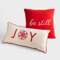 Candace Cameron Bure - Joy & Be Still - Christmas Pillow Set