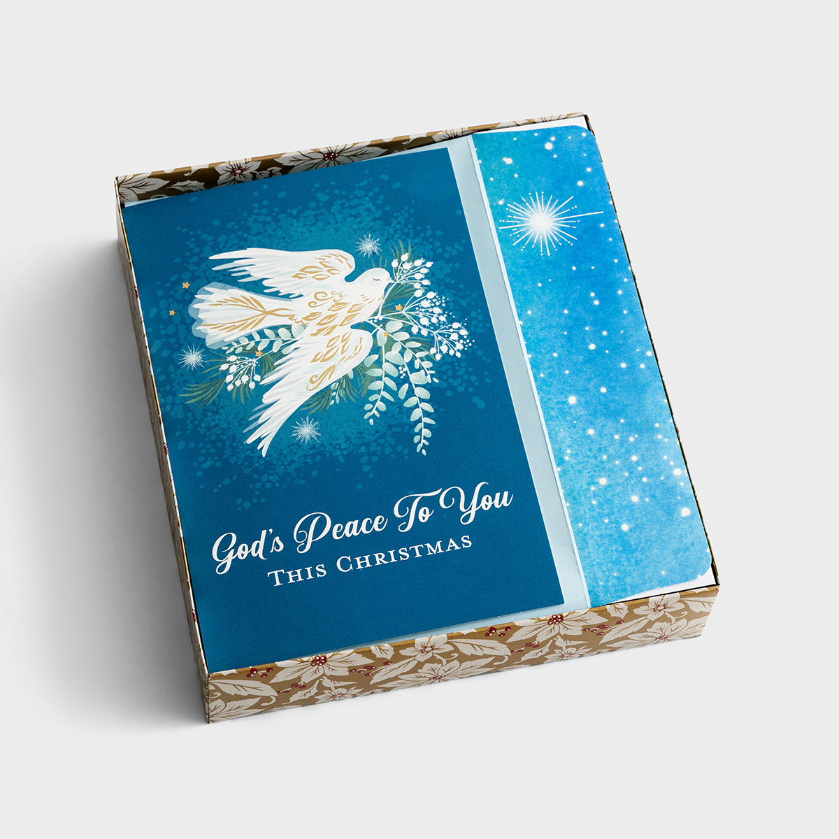 God's Peace to You This Christmas - Inspirational Christmas Cards - 18 Boxed Cards and Envelopes, KJV