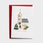 Christmas - For Anyone - O Come Let Us Adore Him - 1 Premium Greeting Card