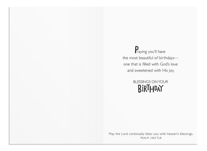 Birthday - Bright Blessings - 12 Boxed Cards