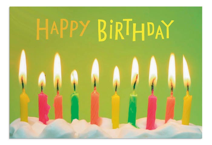 Birthday - Bright Blessings - 12 Boxed Cards