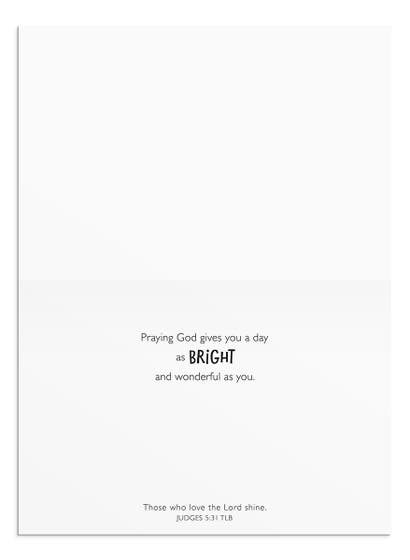 Birthday - Bright Blessings - 12 Boxed Cards