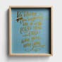 Be Strong - Framed Wall Art