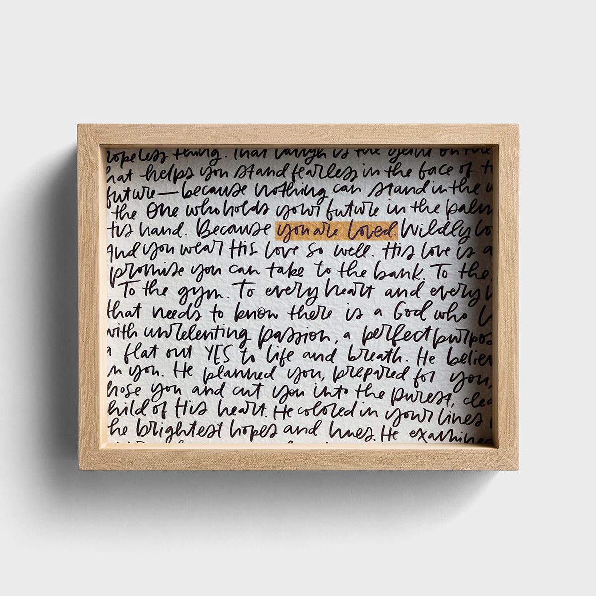 You Are Loved - Framed Wall Art