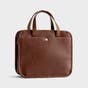 Gold Cross - Faux Leather Bible Tote and Organizational Bag