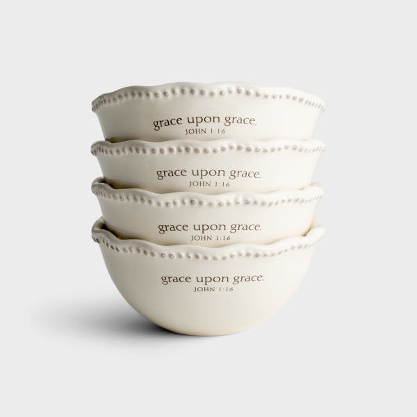Mary & Martha - Grace & Gratitude All-Purpose Bowl | Set of 4