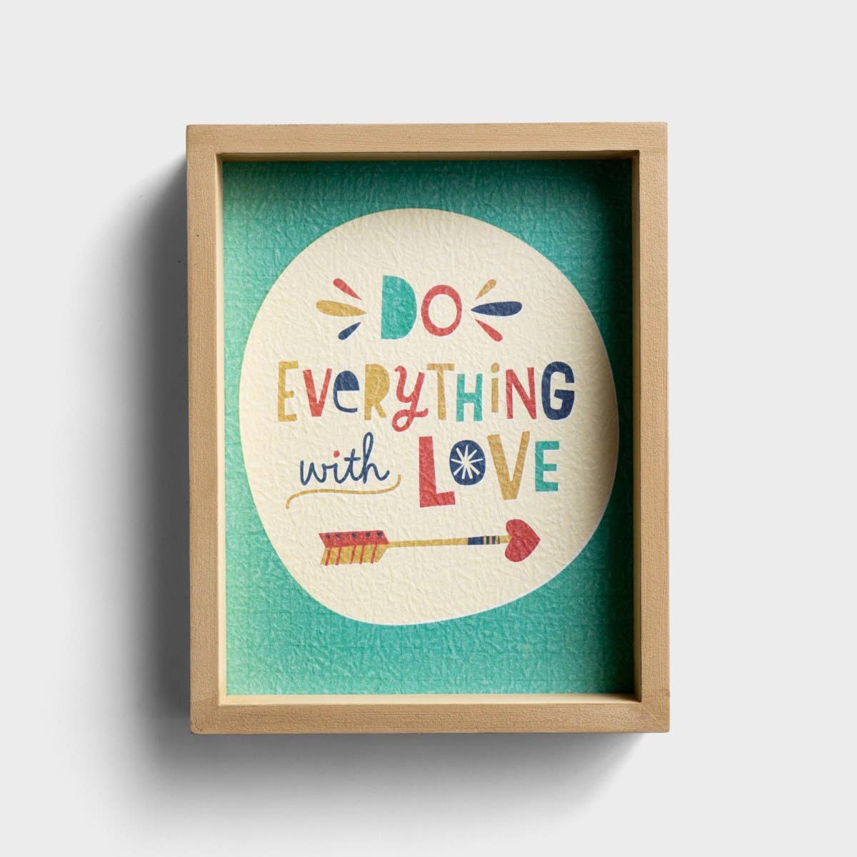 Do Everything With Love - Framed Wall Art