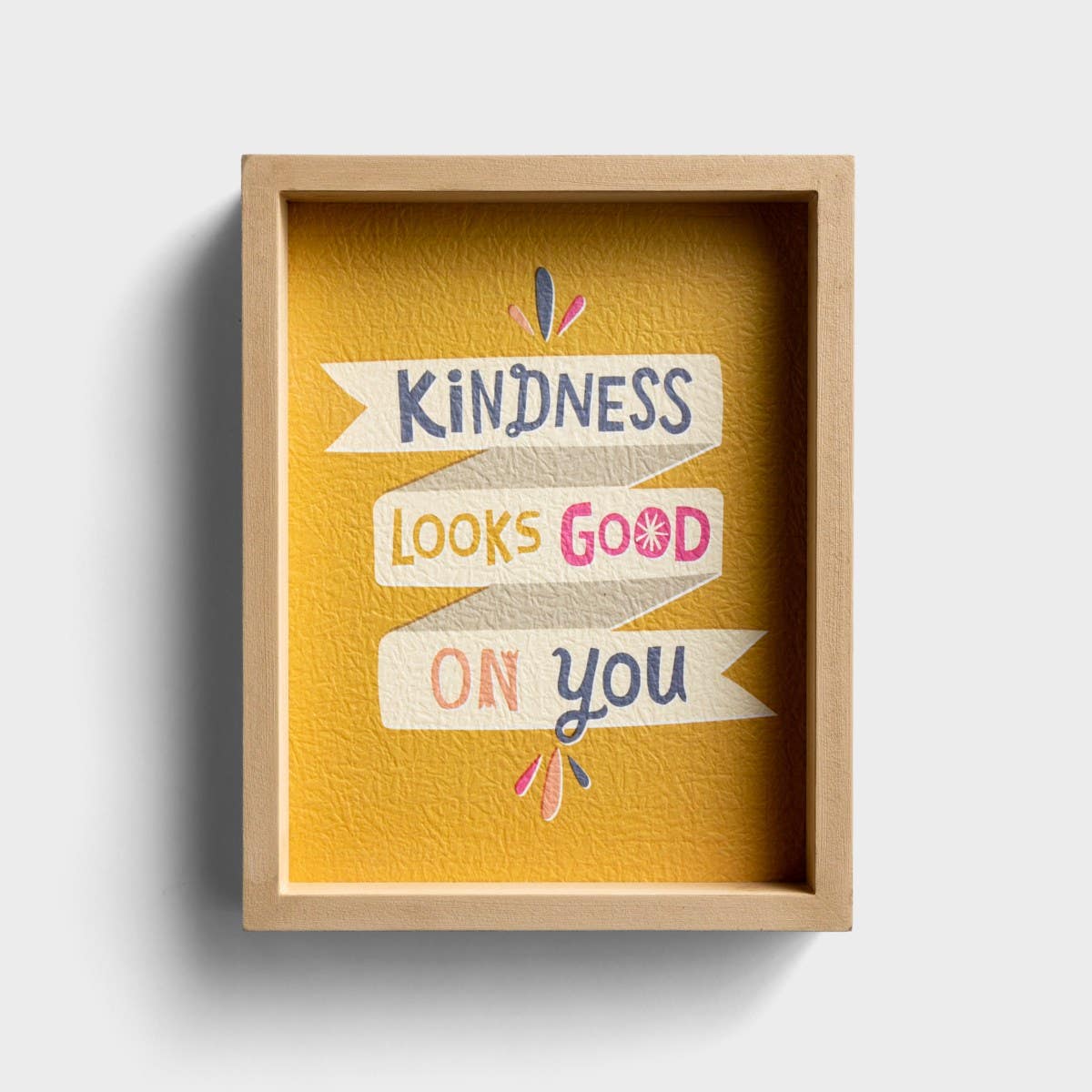 Kindness Looks Good On You - Framed Wall Art