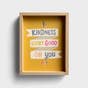 Kindness Looks Good On You - Framed Wall Art