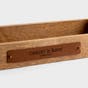 Mary & Martha - Leather Message Tray