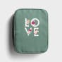 DaySpring Hope & Encouragement Navy Bible & Studio 71 Love Bible cover - Gift Set