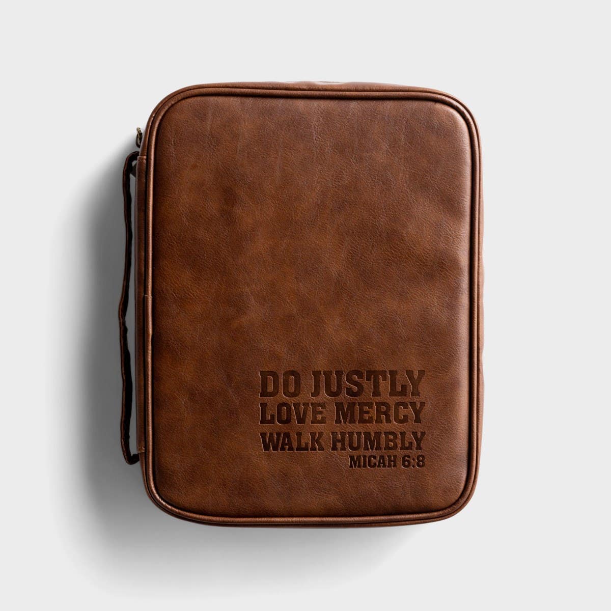 Micah 6:8 - Faux Leather Bible Cover