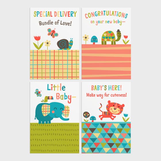 Baby - Make Way for Cuteness - 12 Boxed Cards, KJV
