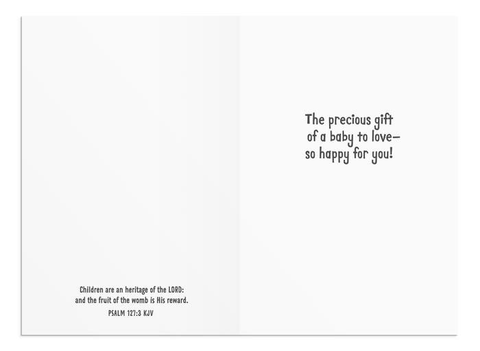 Baby - Make Way for Cuteness - 12 Boxed Cards, KJV