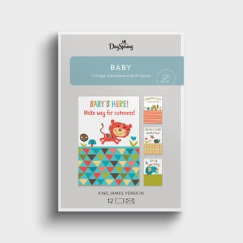 Baby - Make Way for Cuteness - 12 Boxed Cards and Envelopes, KJV